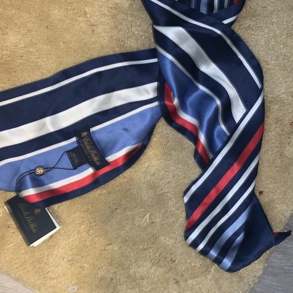 Brooks Brothers Other - Total Luxury Gift.  BROOKS BROTHERS Silk scarf.  UNISEX.  FINEST QUALITY SILK